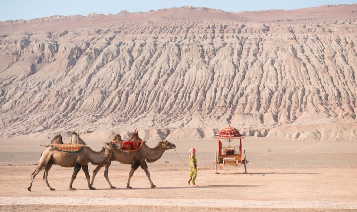 Grape Valley, Flaming Mountains & Tuyuk